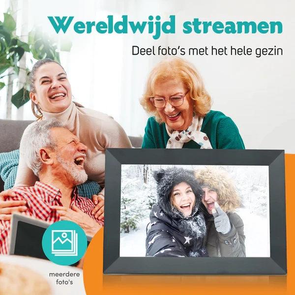 Digitale fotolijsten met Wifi & Frameo App - Afbeelding 9