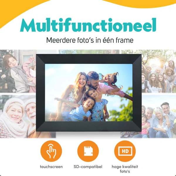 Digitale fotolijsten met Wifi & Frameo App - Afbeelding 7