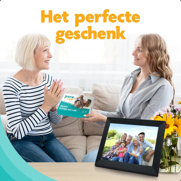 Digitale fotolijsten met Wifi & Frameo App - Afbeelding 3